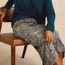 Sahara Patchwork Fields Jersey Tube Skirt