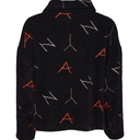 Naya Knit Print Jacquard Jacket In Black Tigerlily