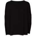 Naya Colour Block Placement Print Top In Black Clove
