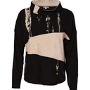 Naya High Neck Top With Corded Angle Section