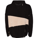 Naya High Neck Top With Corded Angle Section