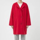 Oska Outdoor Wool Jacket 6665 in Scarlet