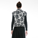 Igor Heather Waistcoat In Grey Floral Mix