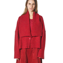 Rundholz 530 Lava Oversize Wide Collar Cardigan