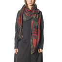 Rundholz 552 Scarf Check Multicolour