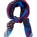 Bitte Kai Rand Silk Neck Scarf In Blue Multi