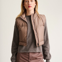 Bitte Kai Rand Quilted Waiscoat In Deer