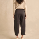 Sahara Ponte Bubble Trouser in Slate
