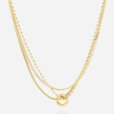 Zag Iguazu Necklace In Gold
