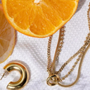 Zag Iguazu Necklace In Gold