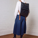 Lurdes Bergada Jean Culotte In Denim Blue