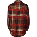 Naya Check Organza Shirt In Clove