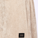 Naya Barrel Shaped Needle Cord Trousers In Stone