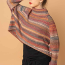 Rundholz High Neck Sweater 537 In Lava Variété