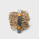 Katerina Vassou Solo Bracelet In Latte With Orange Crystals