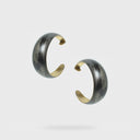 Katerina Vassou Spire Hoop Earrings In Brown