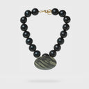 Katerina Vassou Industrial Bead Necklace In Brown