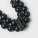 Katerina Vassou Tourm Bead Necklace With Black Tourmaline