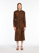 MaxMara Weekend Unione Dress in Zebra Print