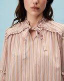 FRNCH Lycaena Blouse in Rose