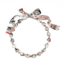 Grizas Silk Mix  Bead Necklace In Stone Multi