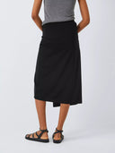 Max Mara Weekend Samovar Black Wrap Skirt