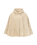 Urbancode Waterproof Cape in Vanilla