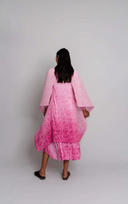 Alquema Collare Coat in Pink Stirring