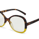OKKIA Verona Reading Glasses In Havana Yellow