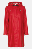 Ilse Jacobsen Rain 71 Coat in Deep Red