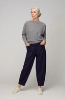 Sahara Ponte Bubble Trouser In Midnight