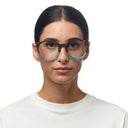 OKKIA Bologna Reading Glasses In Havana Blue