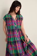 Sahara Madras Coloured Check Dress
