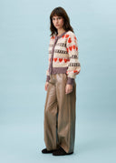 FRNCH Alucite Cardigan in Beige