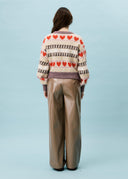 FRNCH Alucite Cardigan in Beige