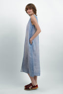 Clemente Owo Dress Denim Stripe