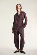 Bitte Kai Rand Lazy Linen Trouser in Raisin