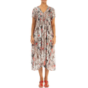 Grizas Long Dress In Stone Multi