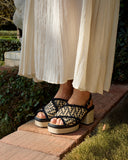 Gaimo Cocoa RAF Bombay Sandals in Harmony/ Negro