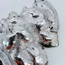 Jianhui Water Droplet Statement Necklace In Rose Gold or Silver