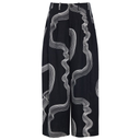 Bitte Kai Rand Hikazu Trouser in Black and White