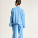 Bitte Kai Rand Shinji Jacket In Lake Blue