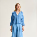 Bitte Kai Rand Nitto Cardigan In Lake Blue