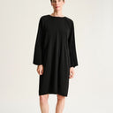 Bitte Kai Rand Yume Dress With Plisse Detail In Black