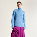 Bitte Kai Rand Nitto Turtleneck Jumper In Lake Blue