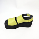 Lofina Gasoline Melinda Sandals in Lime