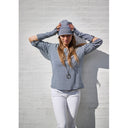 Henriette Steffenson Wrist Warmer in Denim/Kit