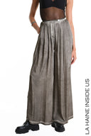 La Haine Wide Legged Pants in Fango
