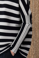 Oska Pullover 621 In Navy Stripe