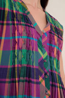 Sahara Madras Coloured Check Dress